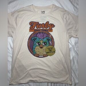 Furby “Never Sleeps” Graphic T-Shirt – Size X-Large Retro Vintage Style